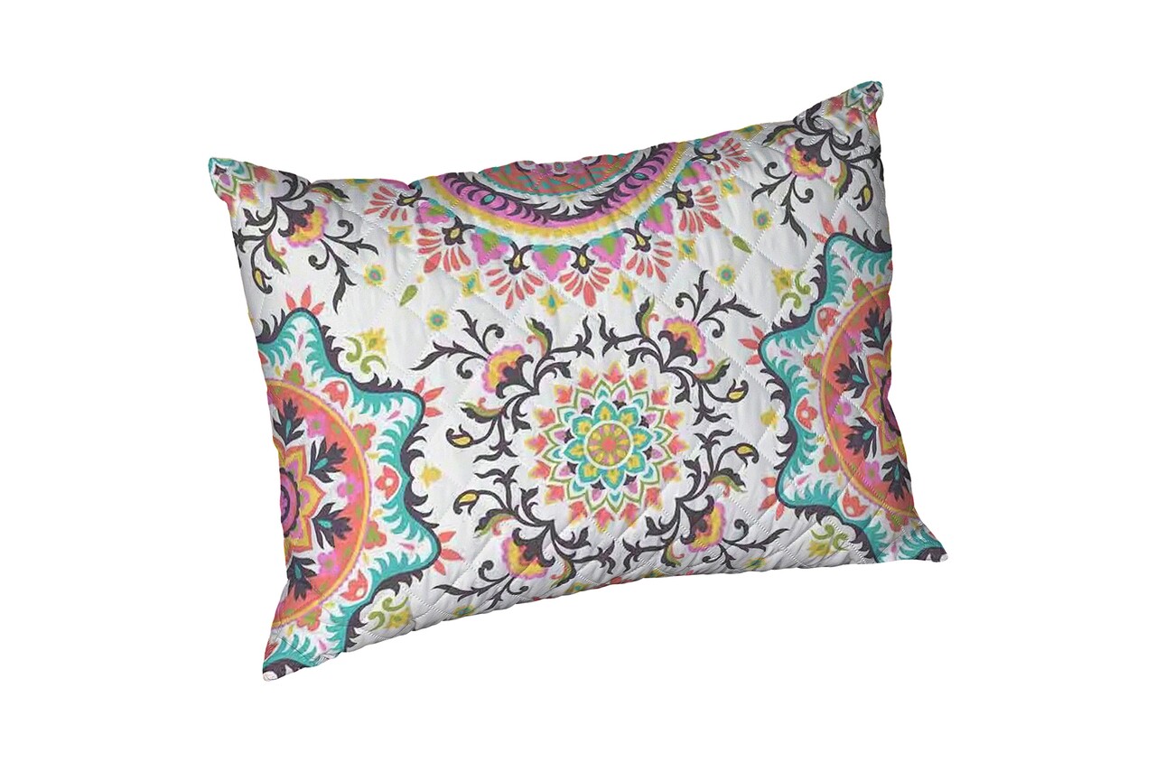 Perna Kantha, microfibra matlasata Alcam, 50X70 cm - imagine 4